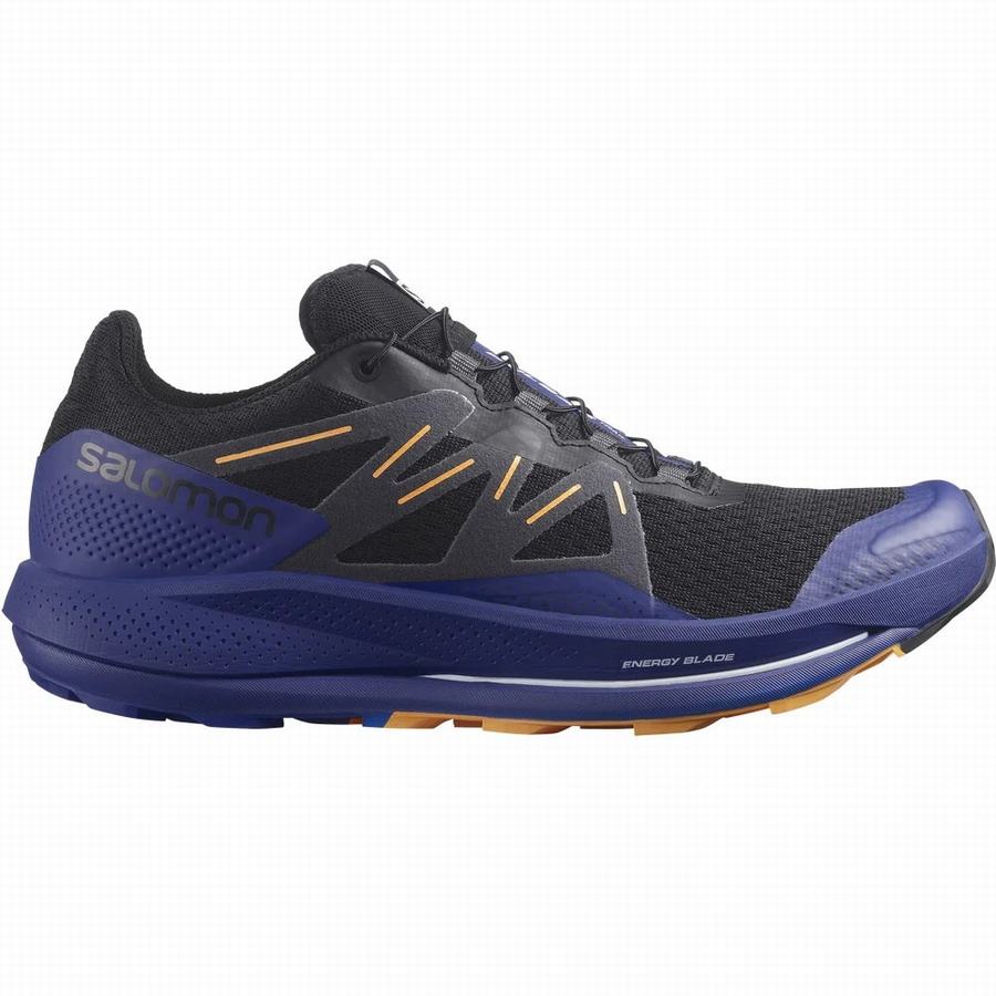 Salomon Pulsar Trail Παπούτσια Trail Running ανδρικα μπλε/μαυρα [YXR4261DE]